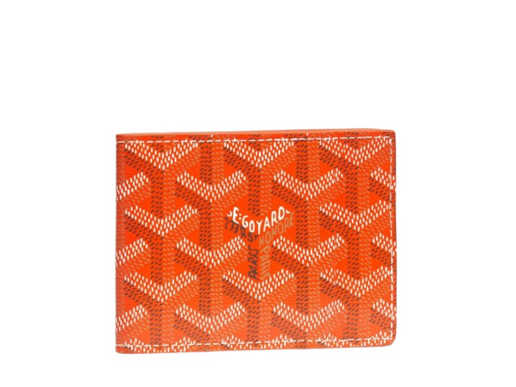 Goyard Insert Victoire Card Wallet Orange