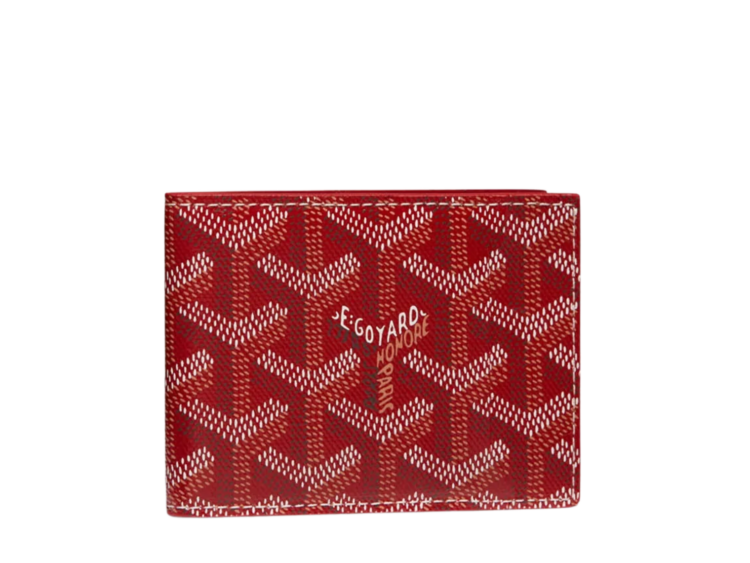 Goyard Insert Victoire Card Wallet Red
