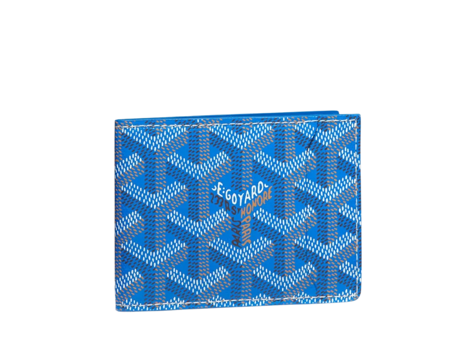 Goyard Insert Victoire Card Wallet Sky Blue