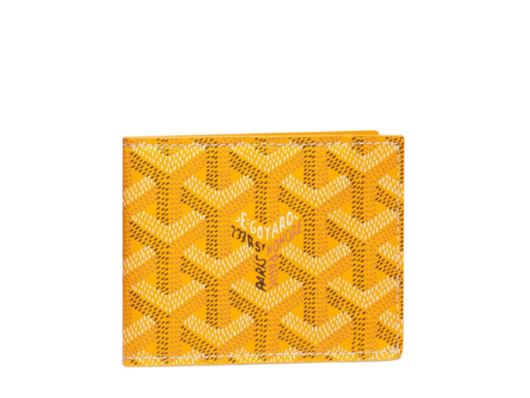 Goyard Insert Victoire Card Wallet Yellow