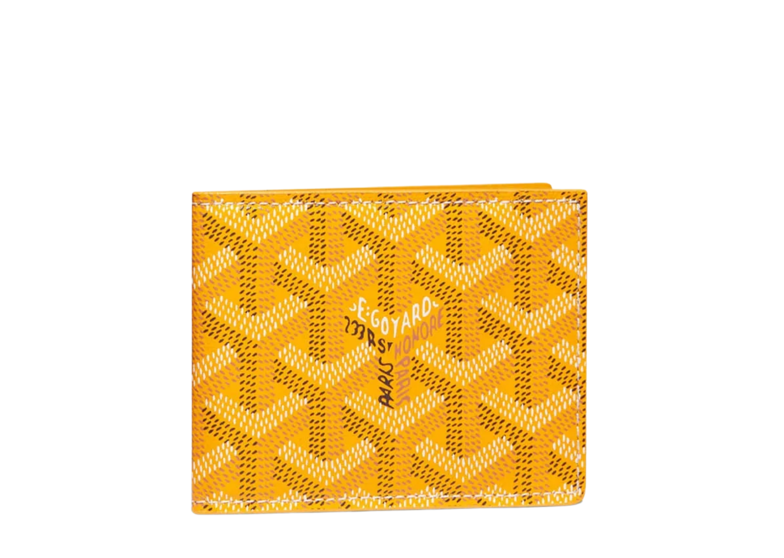 Goyard Insert Victoire Card Wallet Yellow