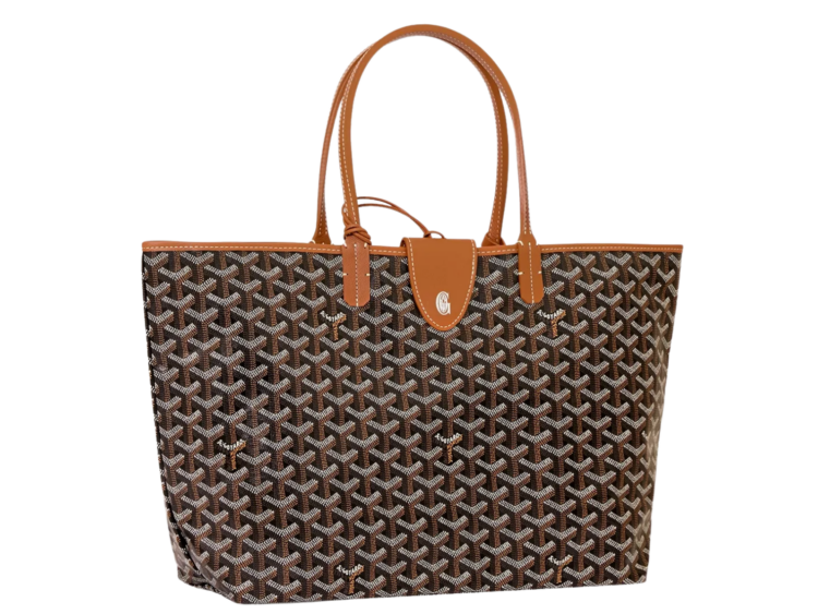 Goyard Saint Louis PM Bag Black & Tan