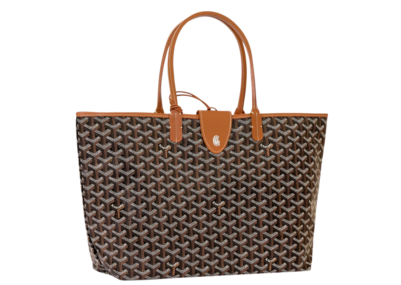Goyard Saint Louis PM Bag Black & Tan