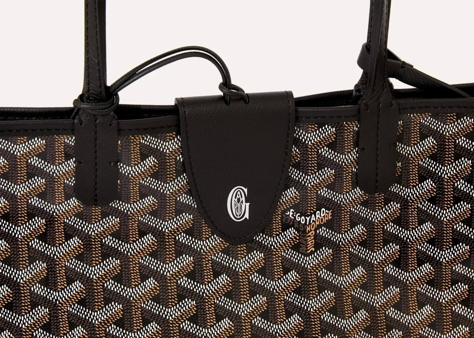 Goyard Saint Louis PM Bag Black - görsel 5
