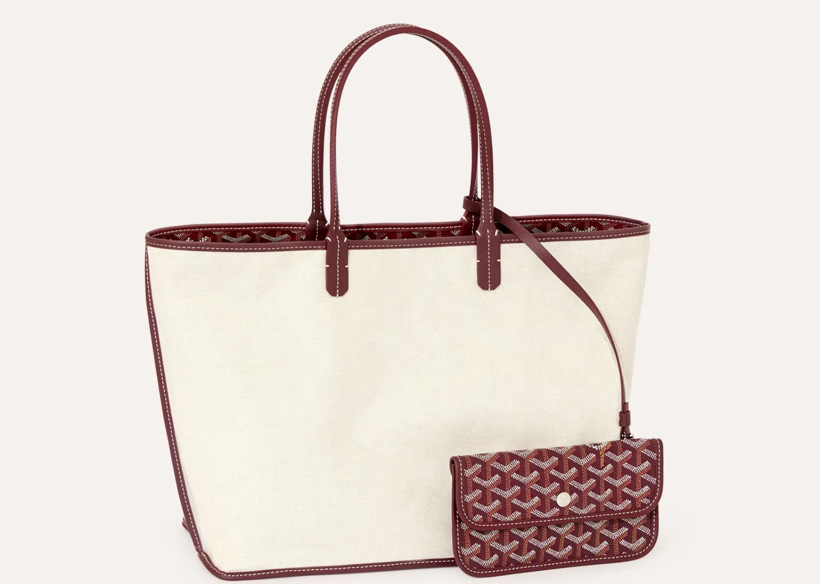 Goyard Saint Louis PM Bag Burgundy - görsel 2