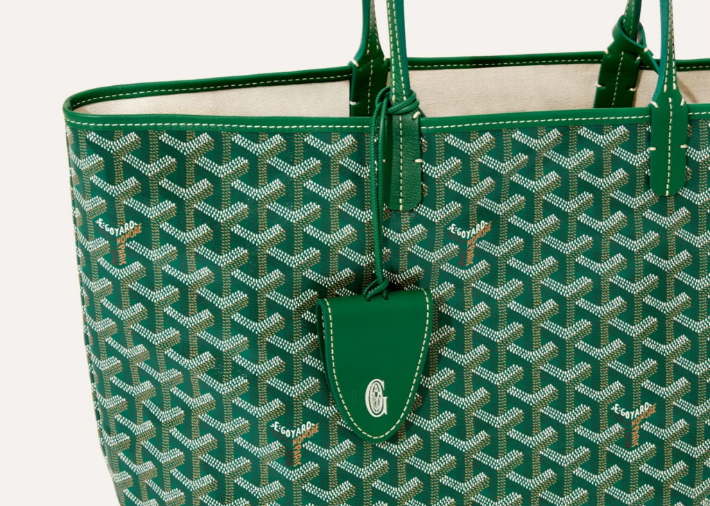 Goyard Saint Louis PM Bag Green - STLCROPMLTY09CL09P | Sneaker Baker