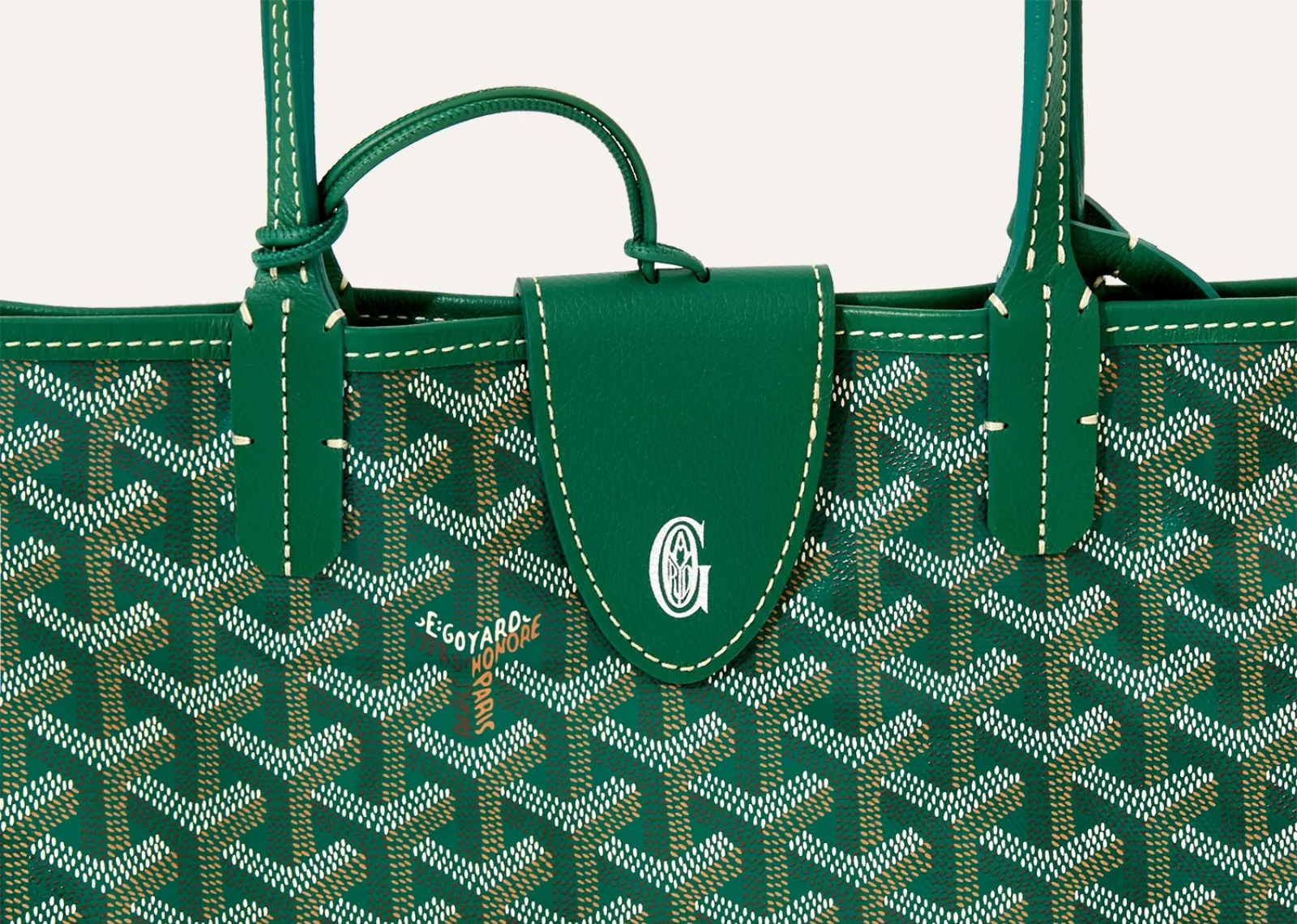 Goyard Saint Louis PM Bag Green - görsel 5