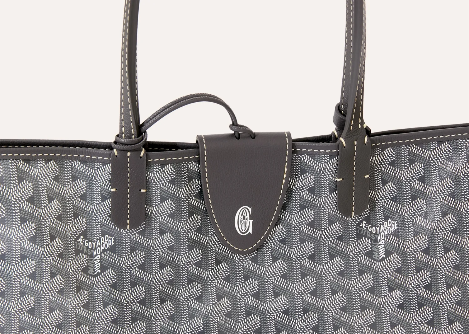 Goyard Saint Louis PM Bag Grey - görsel 4