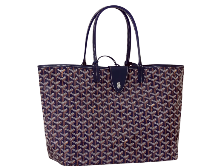 Goyard Saint Louis PM Bag Navy Blue