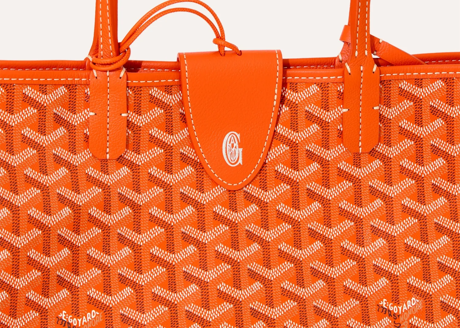 Goyard Saint Louis PM Bag Orange - görsel 5