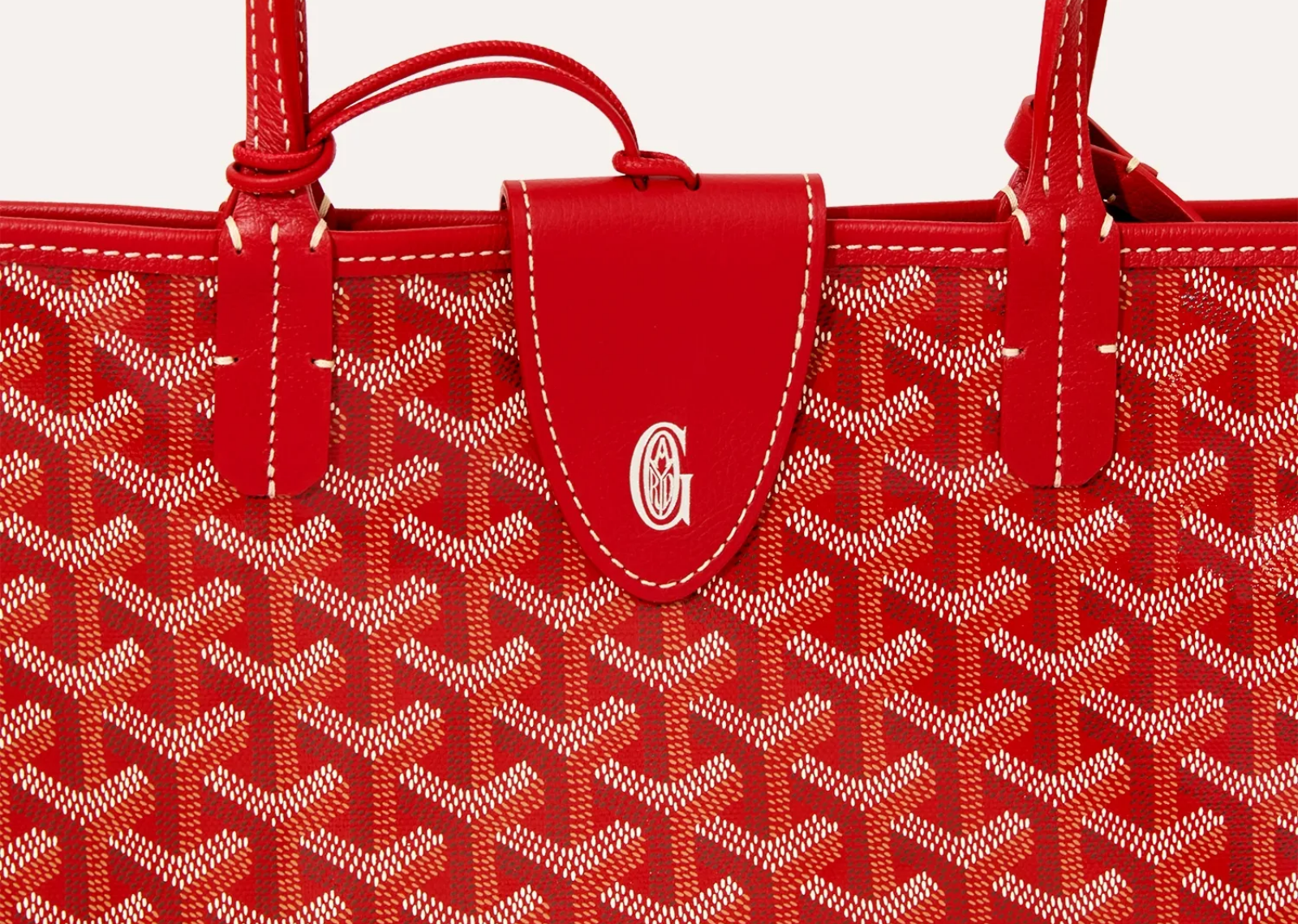 Goyard Saint Louis PM Bag Red - görsel 5