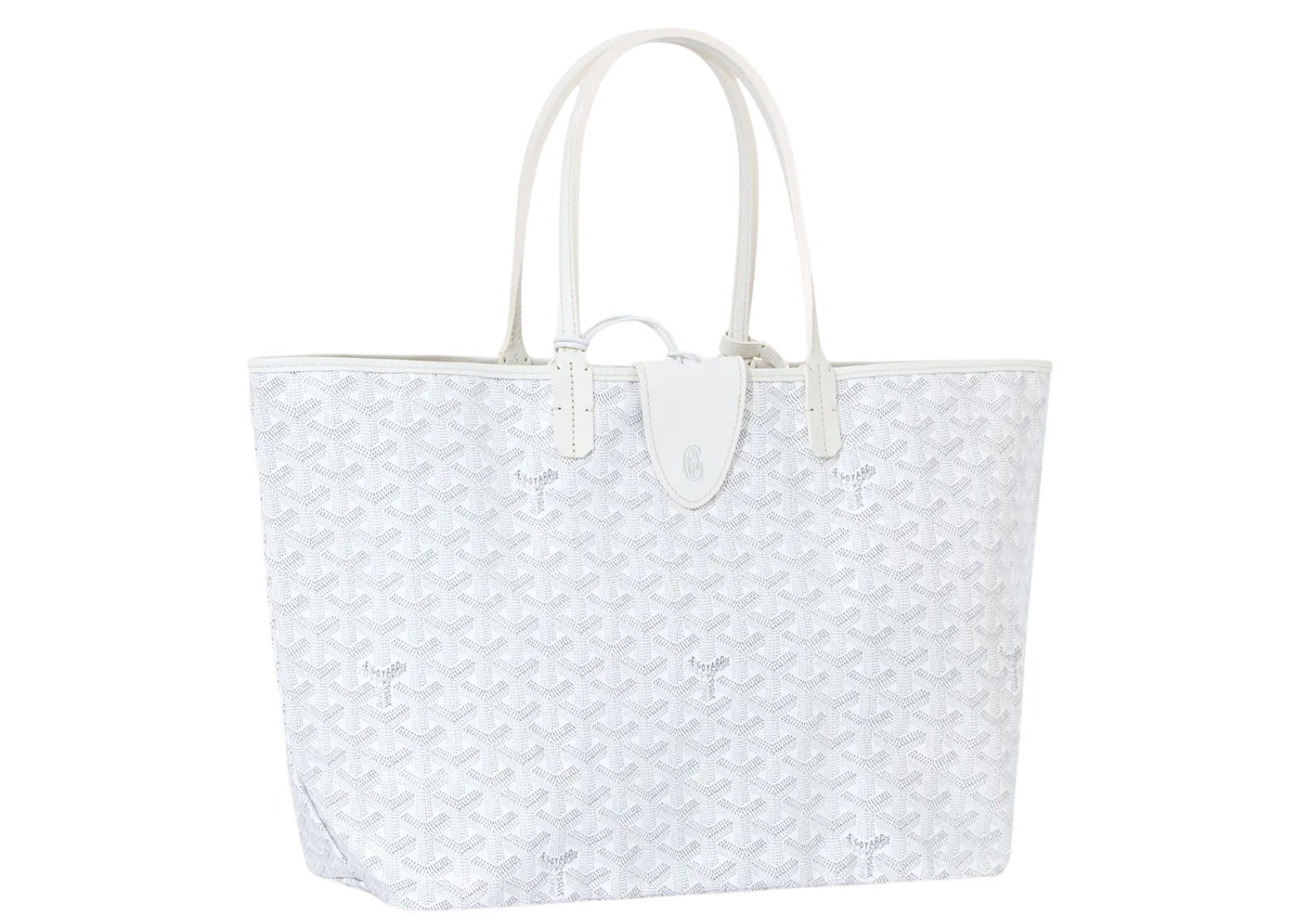 Goyard Saint Louis PM Bag White