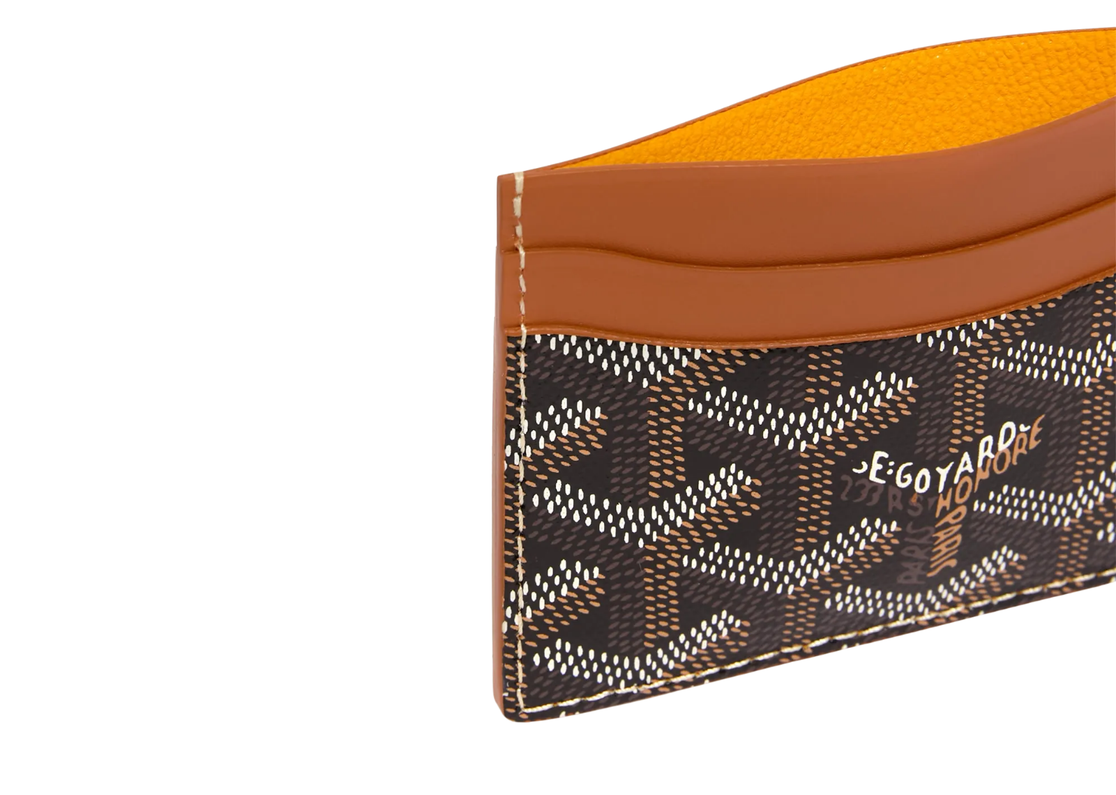 Goyard Saint-Sulpice Card Wallet Black & Tan - görsel 2