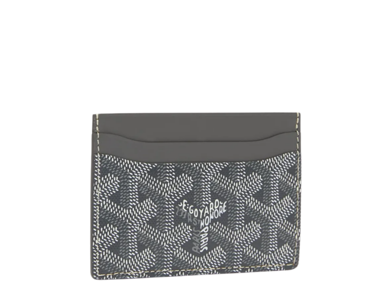 Goyard Saint-Sulpice Card Wallet Grey