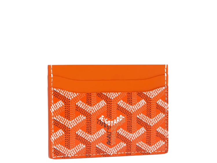 Goyard Saint-Sulpice Card Wallet Orange