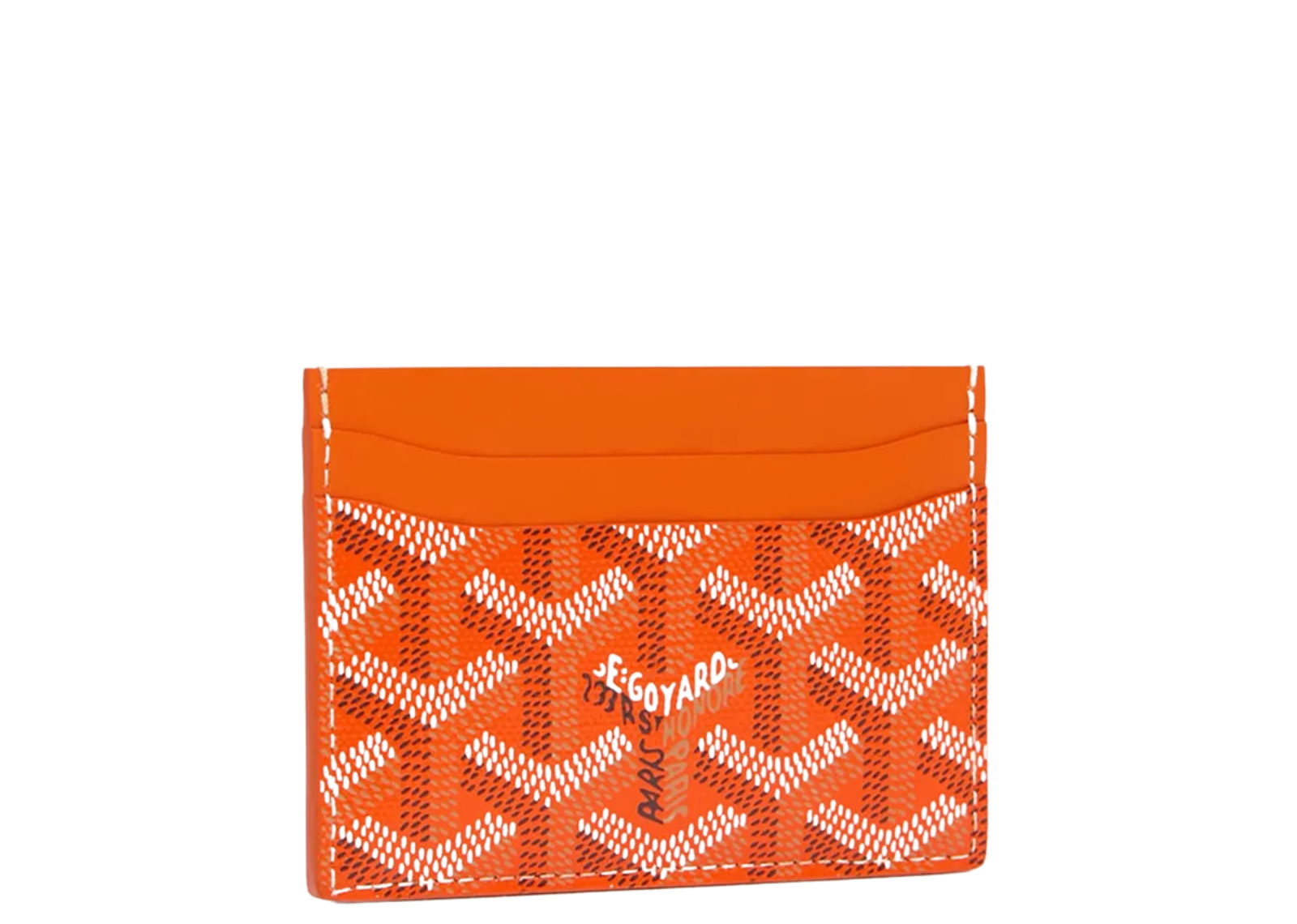 Goyard Saint-Sulpice Card Wallet Orange