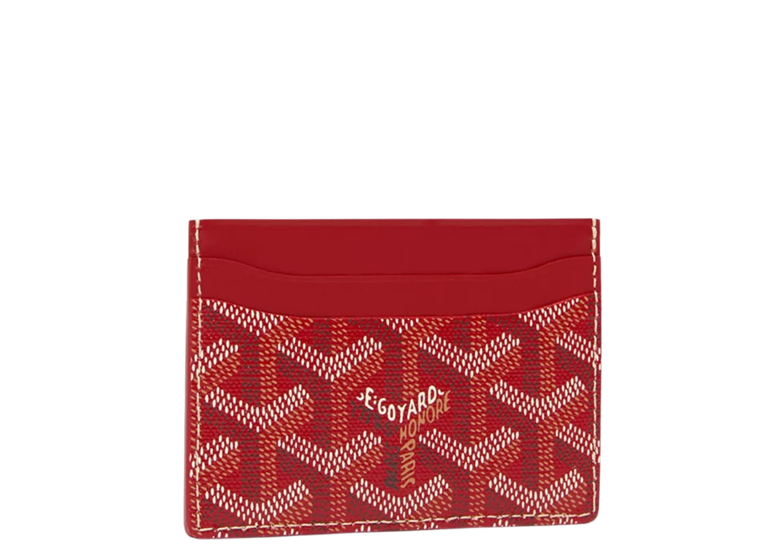 Goyard Saint-Sulpice Card Wallet Red