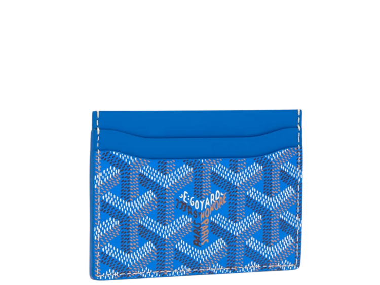 Goyard Saint-Sulpice Card Wallet Sky Blue