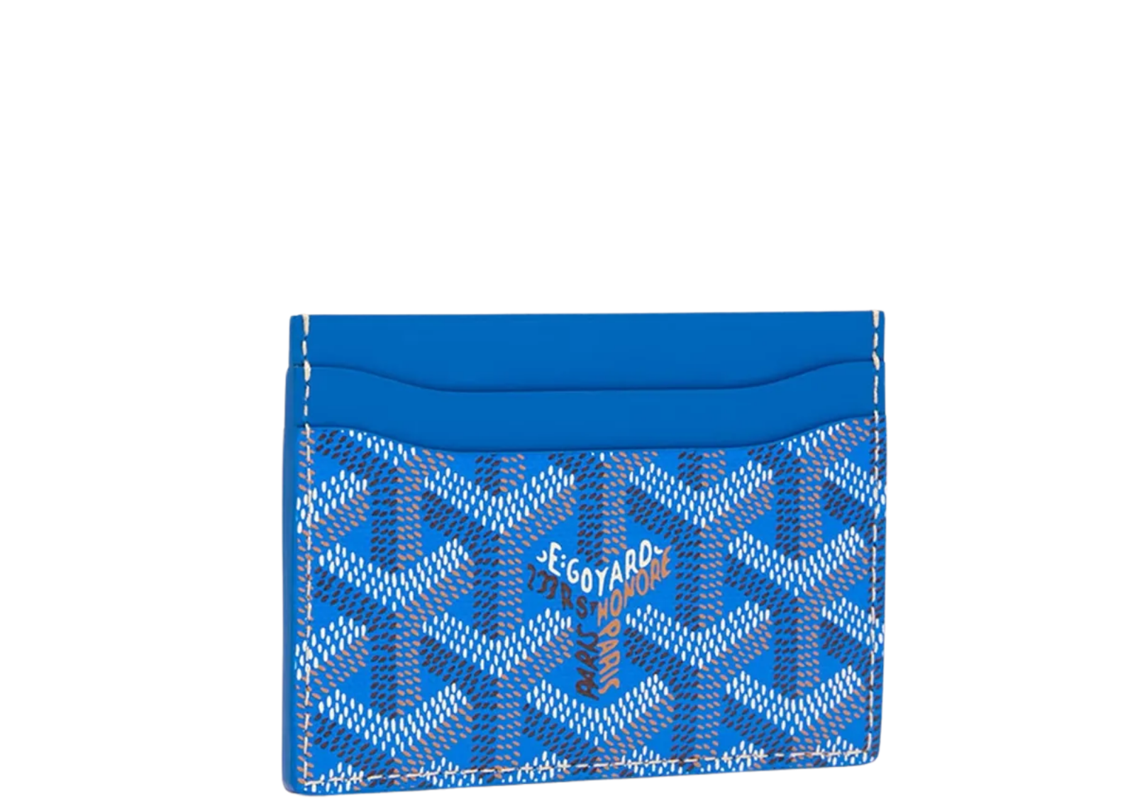Goyard Saint-Sulpice Card Wallet Sky Blue
