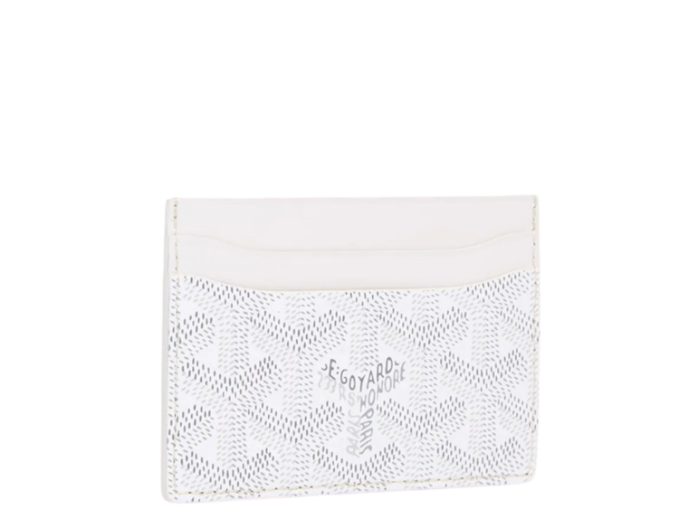 Goyard Saint-Sulpice Card Wallet White