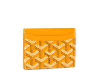 Goyard Saint-Sulpice Card Wallet Yellow