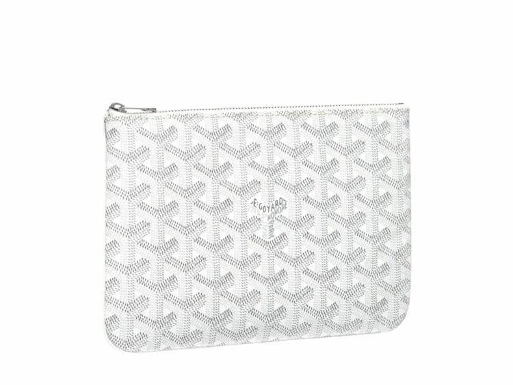 Goyard Sénat PM Pouch White