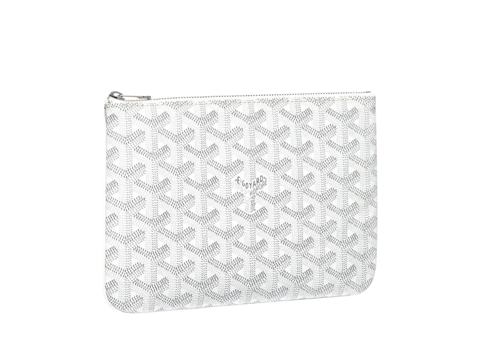 Goyard Sénat PM Pouch White