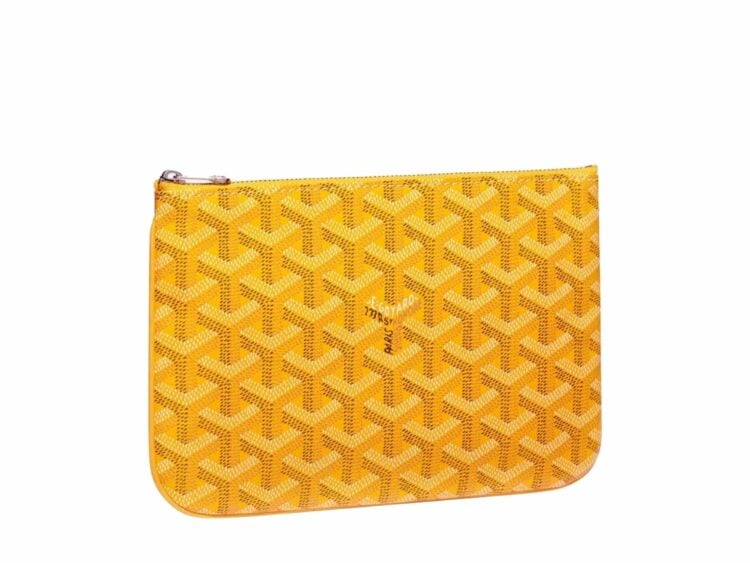 Goyard Sénat PM Pouch Yellow