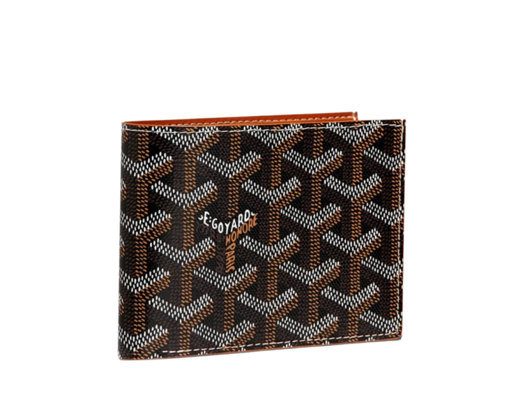 Goyard Victoire Wallet Black/Tan