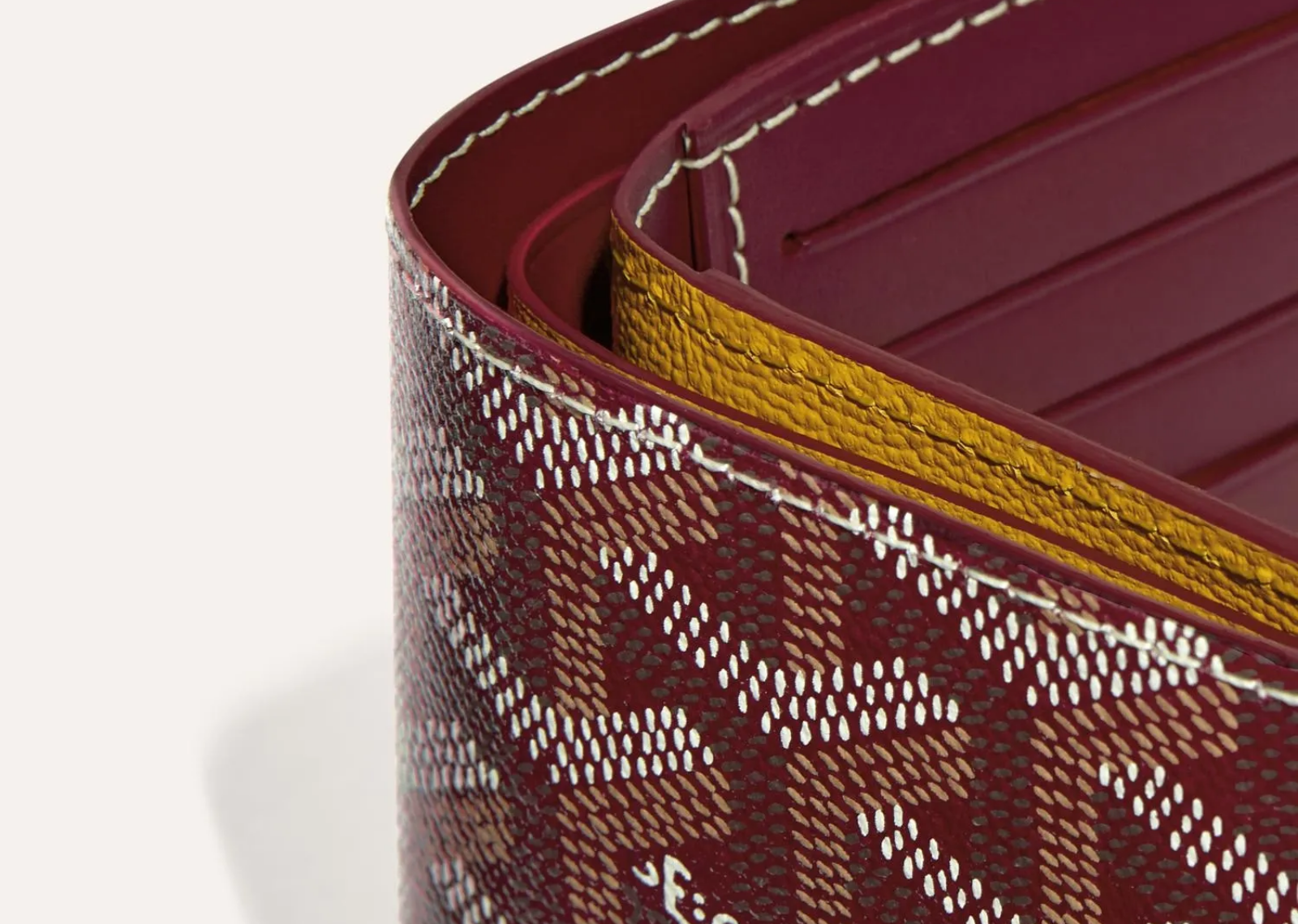 Goyard Victoire Wallet Bordeaux - görsel 3