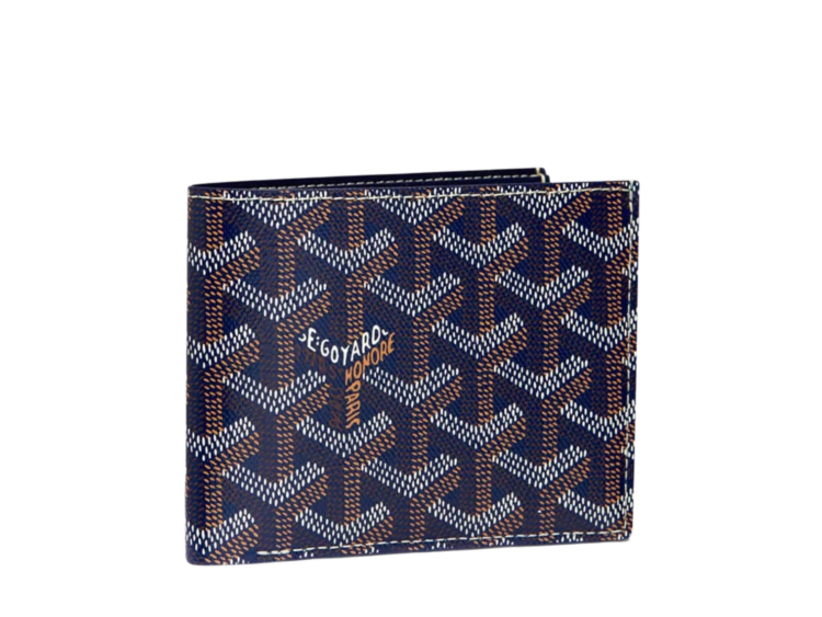 Goyard Victoire Wallet Navy Blue