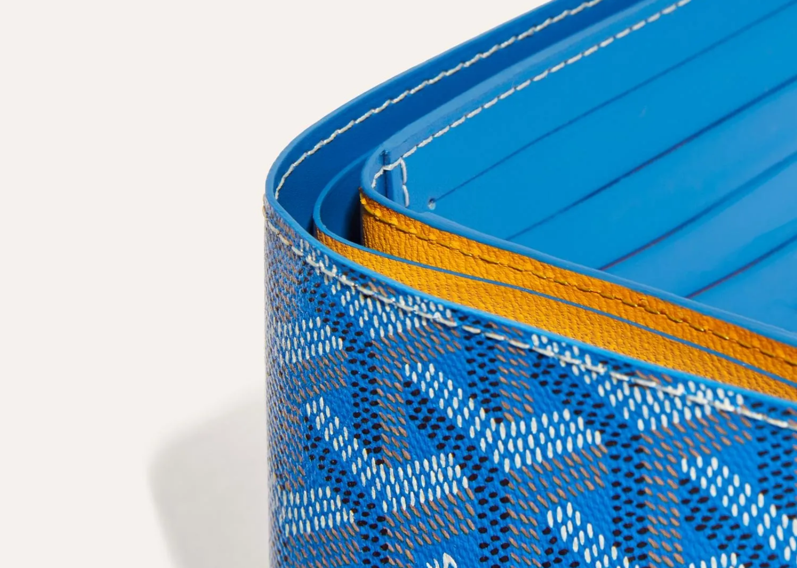 Goyard Victoire Wallet Sky Blue - görsel 3