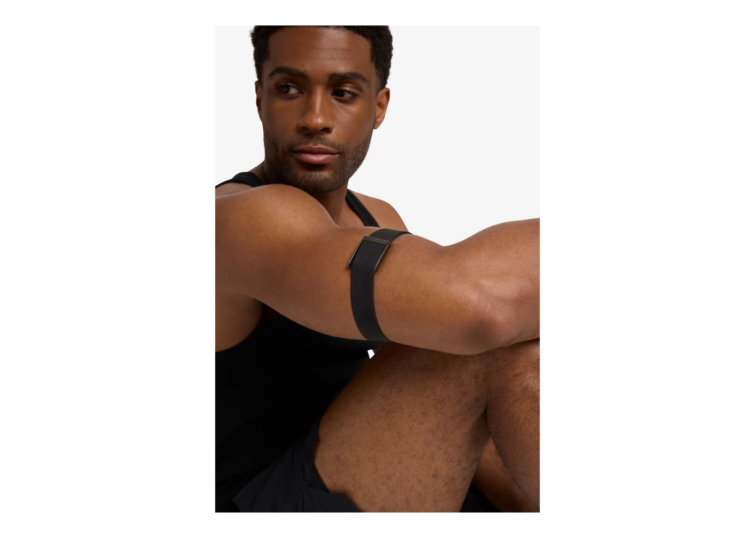 Whoop Jet Black CoreKnit Bicep Band - görsel 4