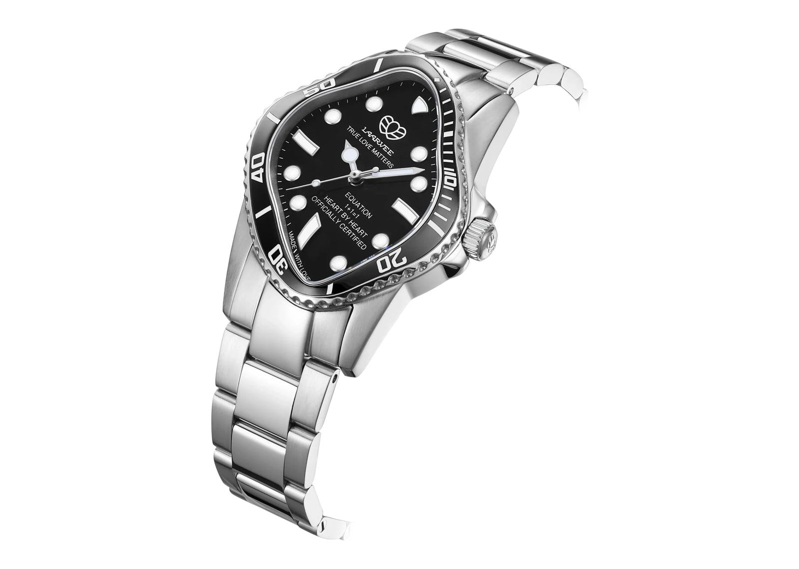 Laarvee Ceramic Bezel Steel Black & Black - görsel 2