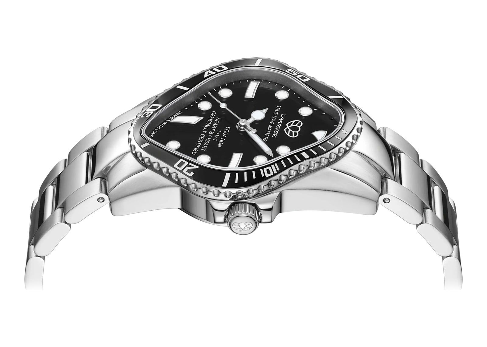 Laarvee Ceramic Bezel Steel Black & Black - görsel 3