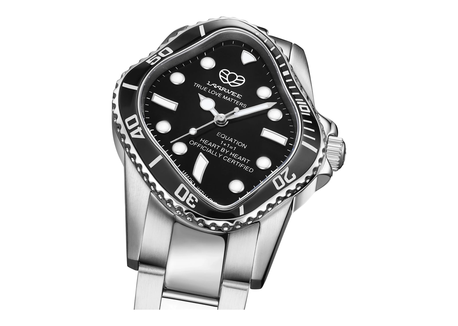 Laarvee Ceramic Bezel Steel Black & Black - görsel 5