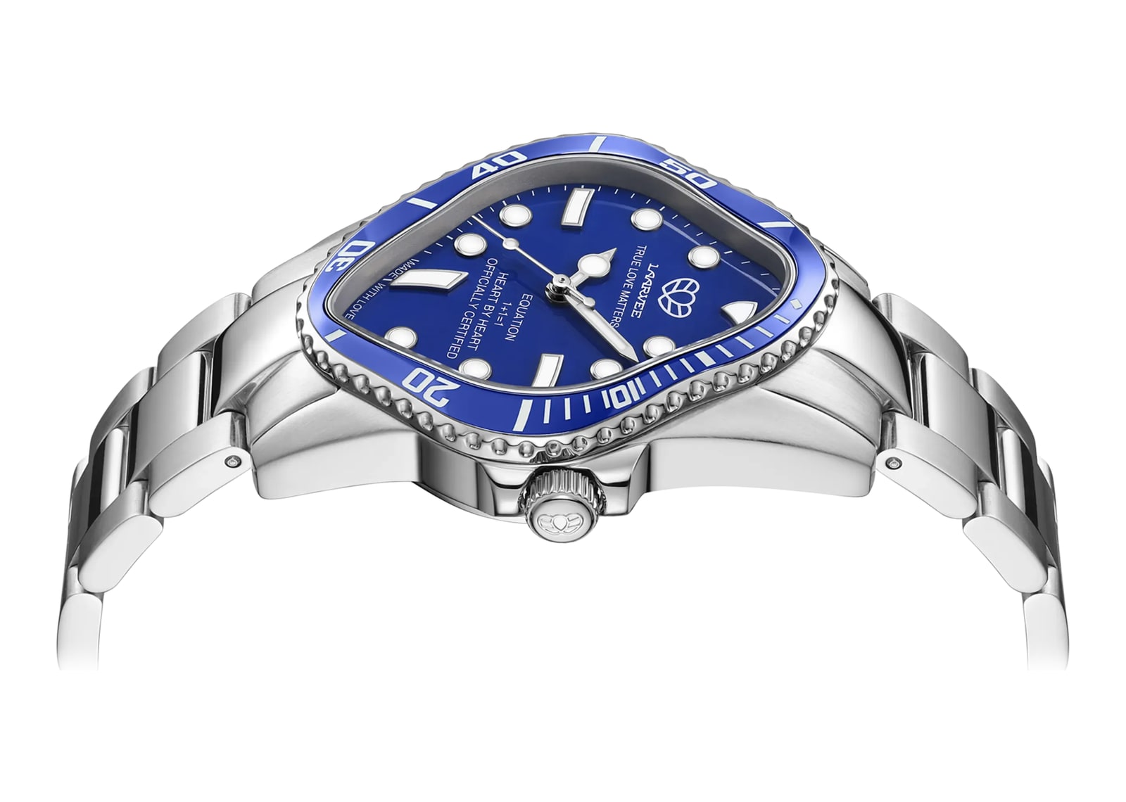 Laarvee Ceramic Bezel Steel Blue & Blue - görsel 3