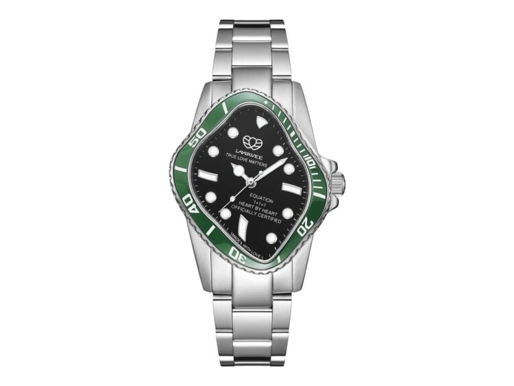 Laarvee Ceramic Bezel Steel Blue & Green