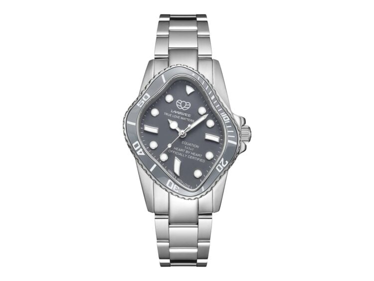 Laarvee Ceramic Bezel Steel Grey & Black
