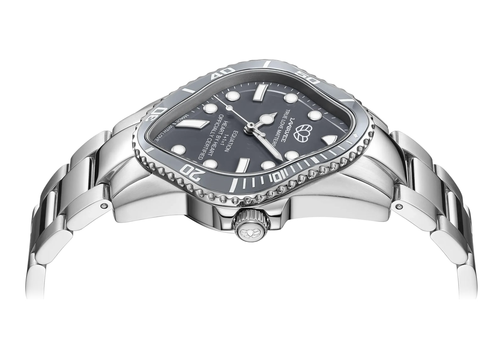 Laarvee Ceramic Bezel Steel Grey & Black - görsel 3