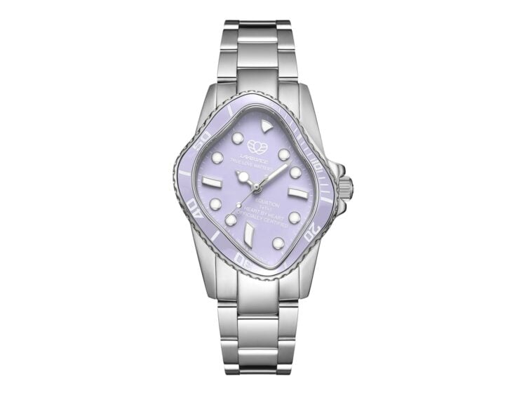 Laarvee Ceramic Bezel Steel Lilac & Lilac