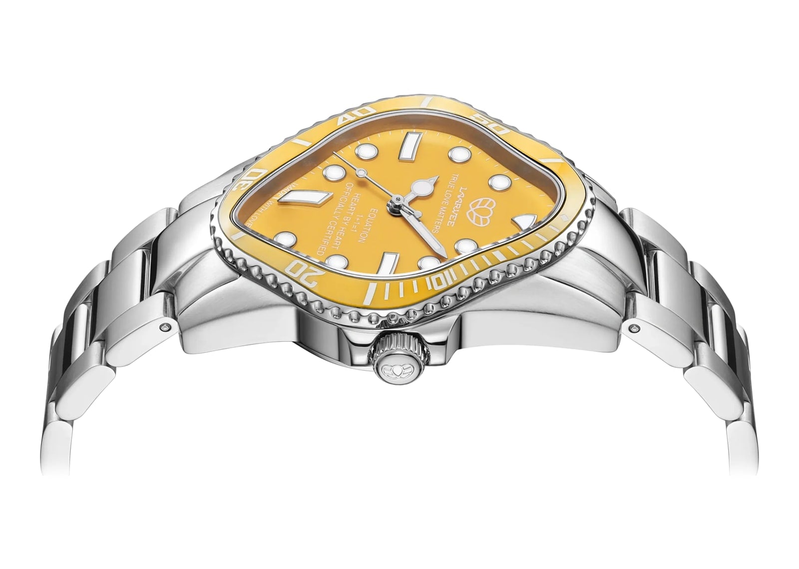 Laarvee Ceramic Bezel Steel Yellow & Yellow - görsel 3