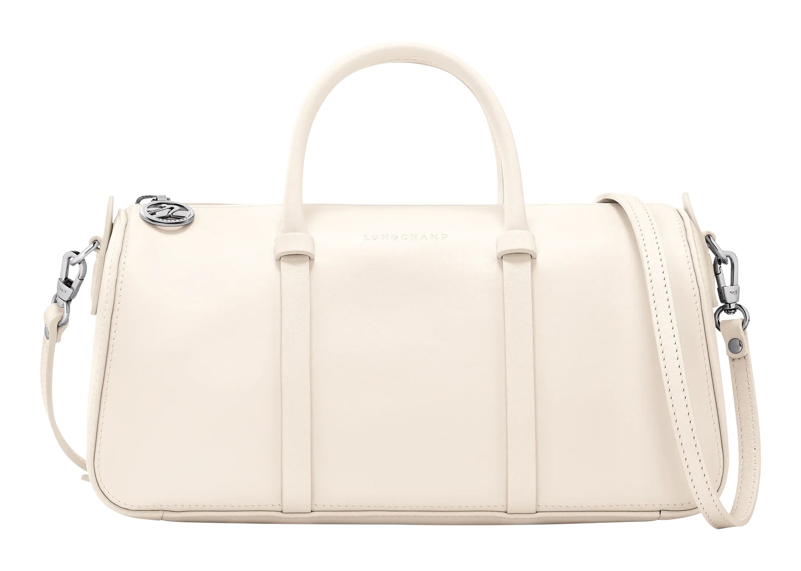 Longchamp Daylong M Handbag Ecru