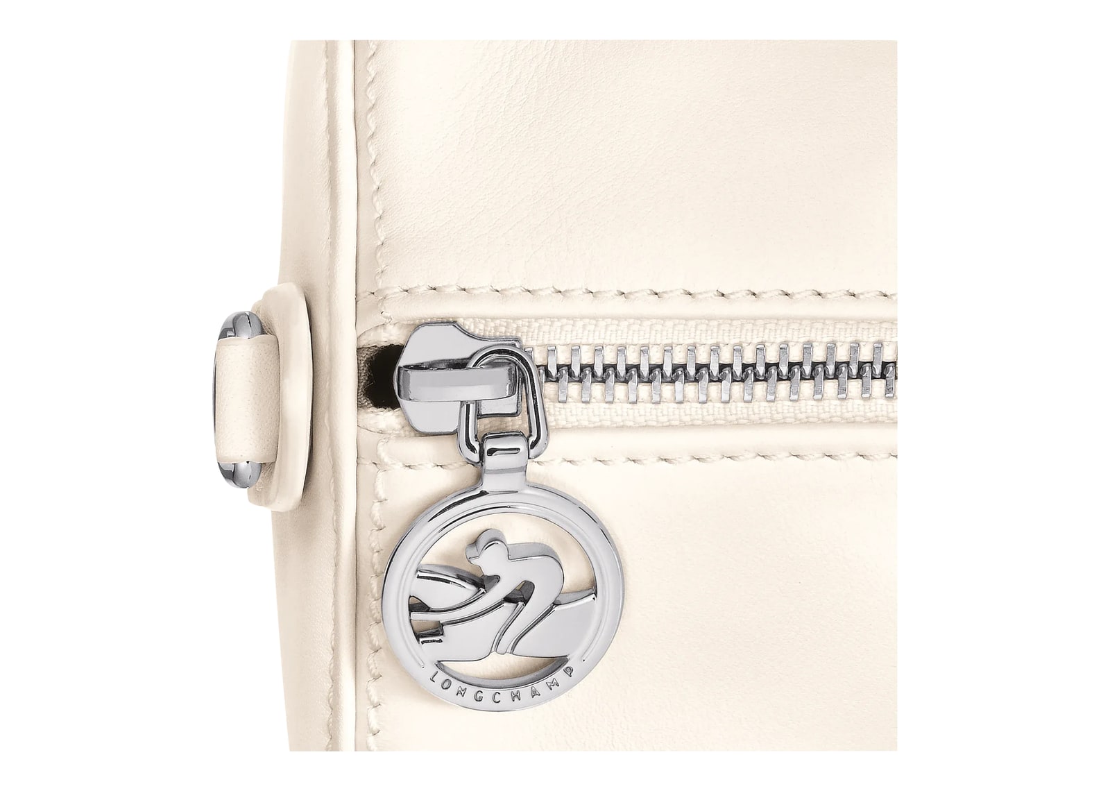 Longchamp Daylong M Handbag Ecru - görsel 5