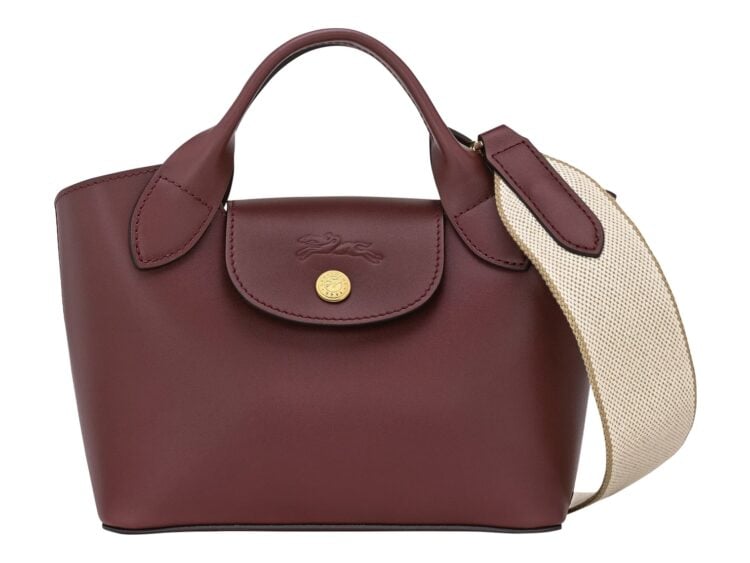 Longchamp Épure XS Tote Bag Burgundy