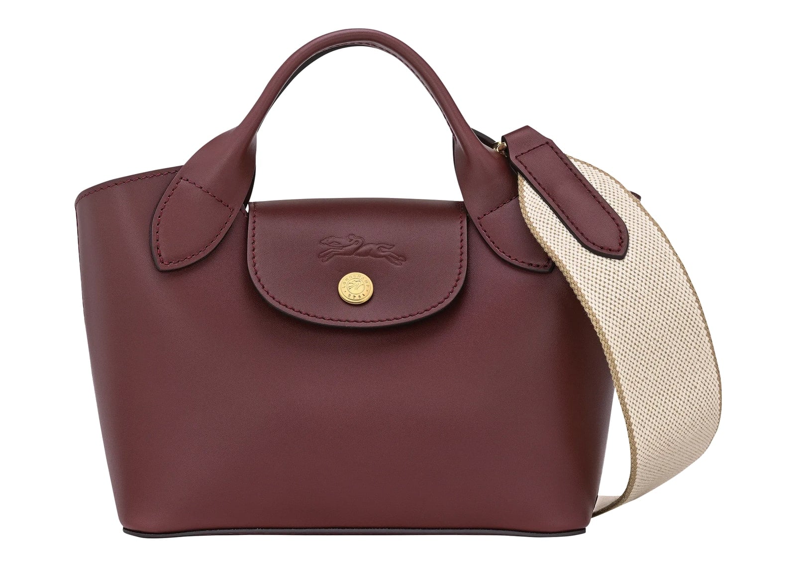 Longchamp Épure XS Tote Bag Burgundy