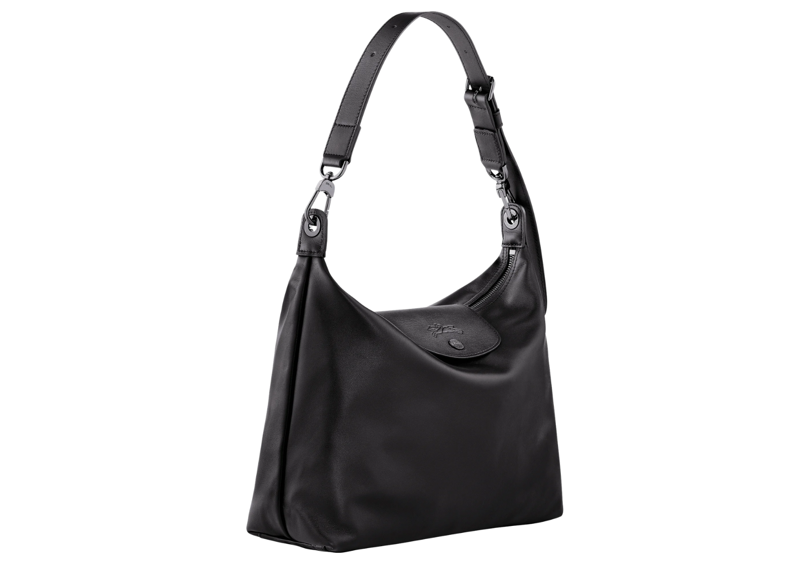 Longchamp Le Pliage Xtra Medium Hobo Bag Black - görsel 2