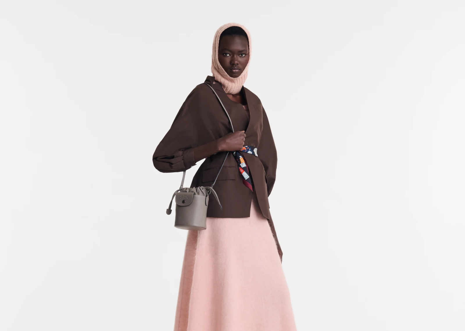 Longchamp Le Pliage Xtra XS Bucket Bag Turtledove - görsel 5