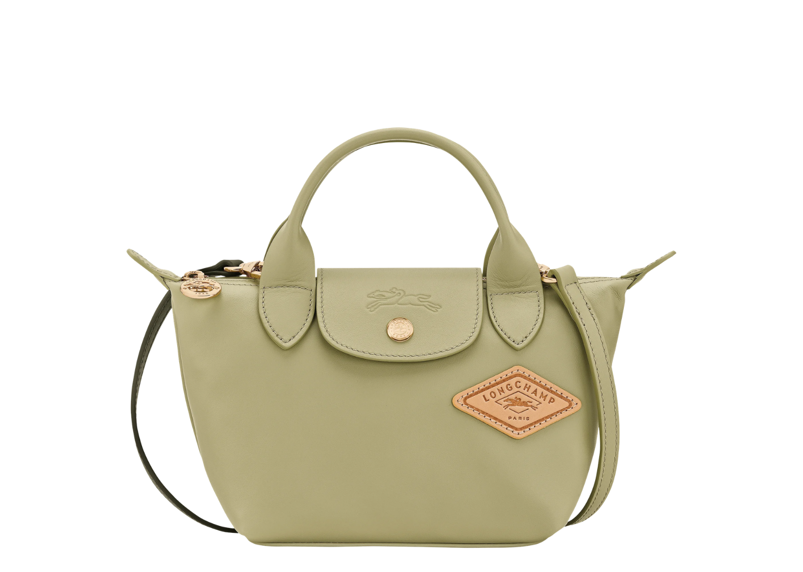 Longchamp Le Pliage Xtra XS Handbag Almond Green