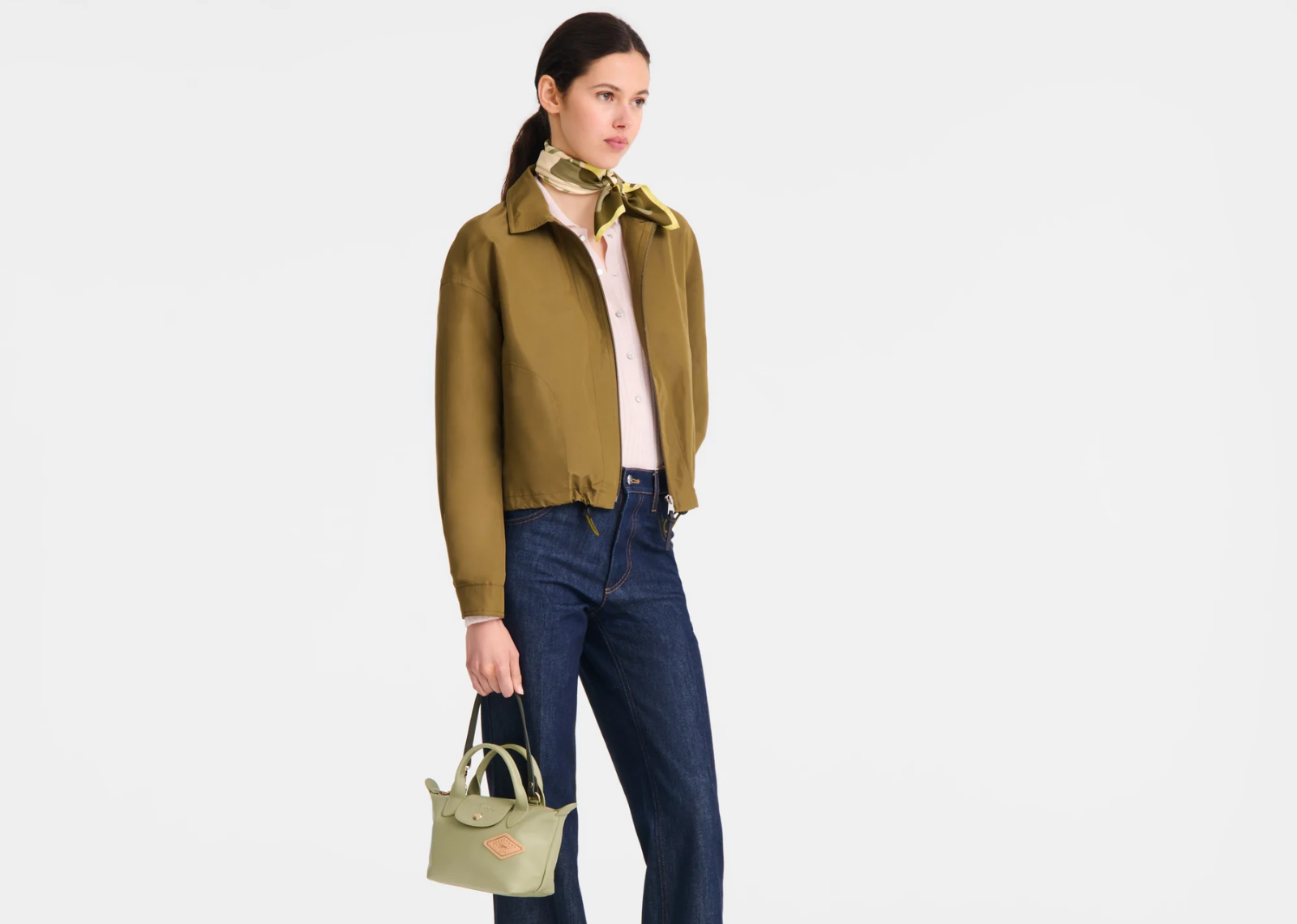 Longchamp Le Pliage Xtra XS Handbag Almond Green - görsel 4